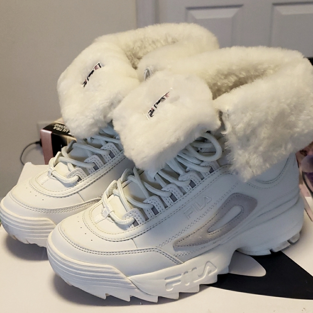 FILA Disruptor Shearling